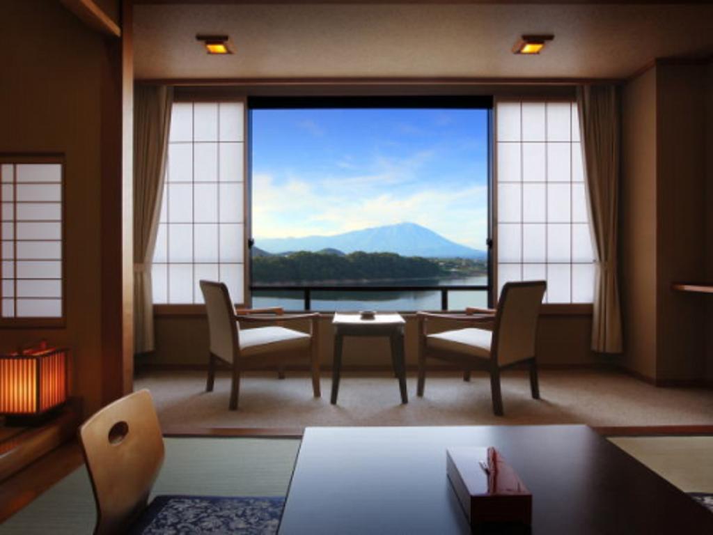 Hotel Shion Morioka Rum bild